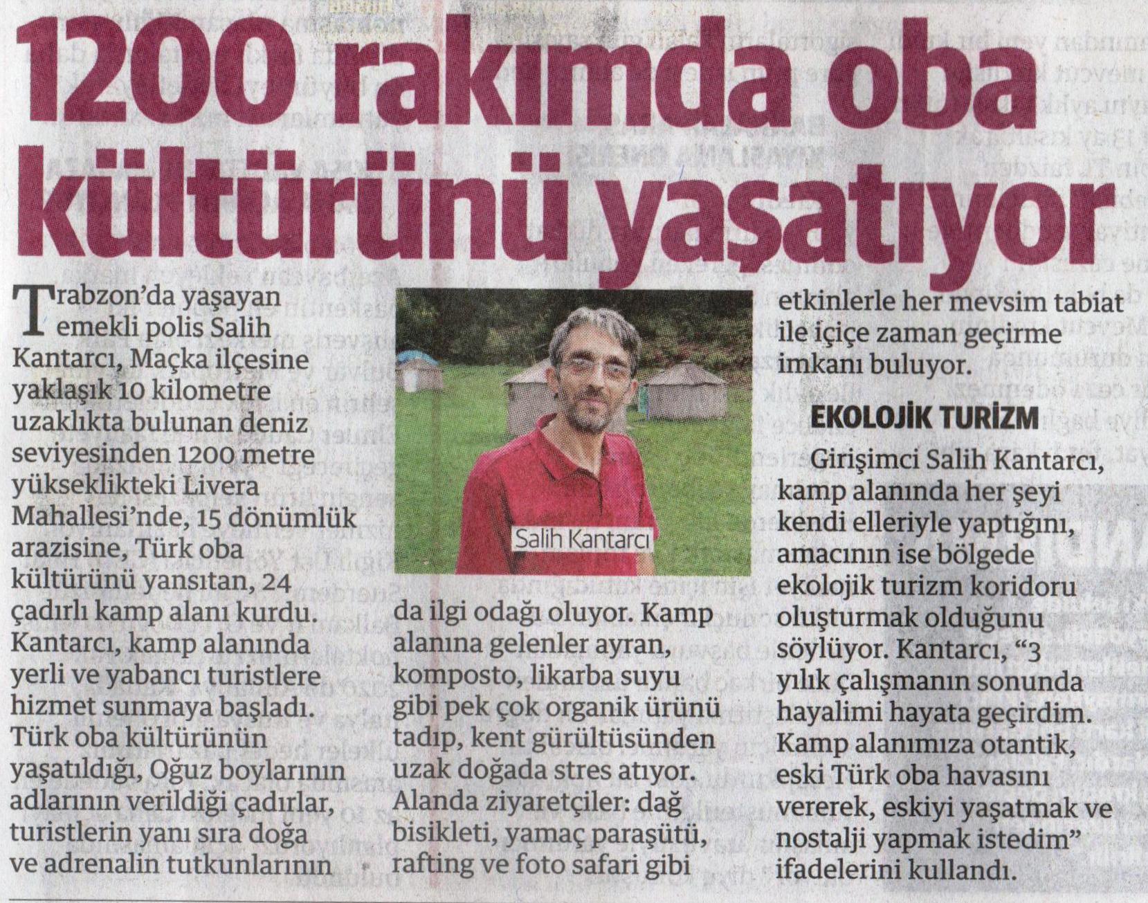 DoğaHan'ın bir benzeri de Karadeniz'de