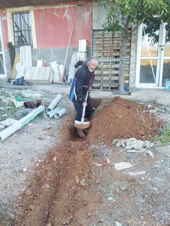 Kanalizasyon Bağlantısını ve Güneş Enerjisi Sistemini Yaptık