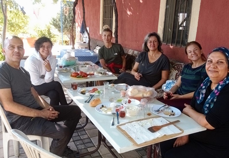 Enjoying Breakfast at DoğaHan
